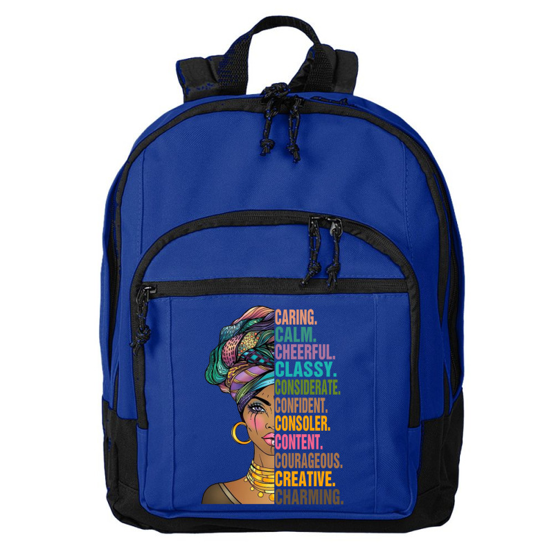 Black History Month I Am Black And Proud Basic Backpack | Artistshot