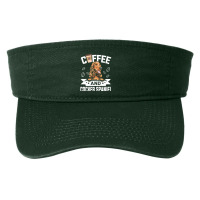 Dog Lover Gifts T  Shirt Coffee And Cocker Spaniel Dog Design For Dog Fashion Visor | Artistshot