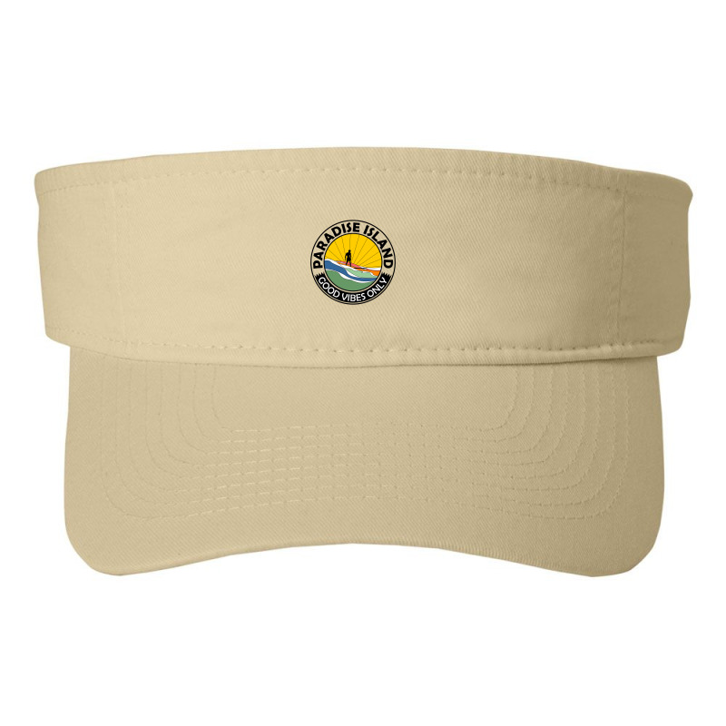 Paradise Island Good Vibes Only Summer Fashion Visor by Disgus_Thing | Artistshot