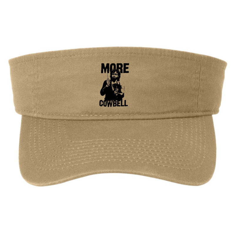 More Cowbell Fashion Visor by saterseim | Artistshot