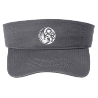 White And Black Dragon Phoenix Yin Yang Fashion Visor | Artistshot