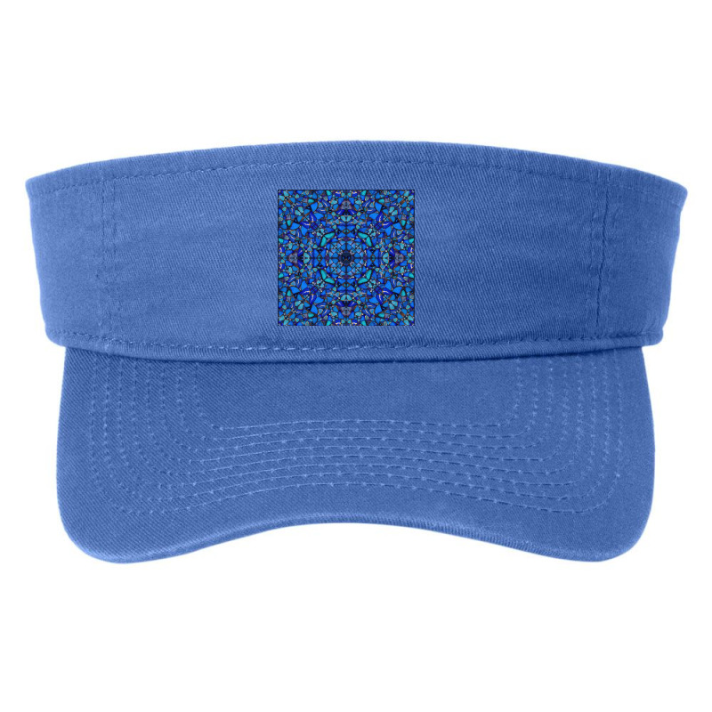 Blue Butterfly Fashion Visor | Artistshot