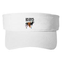 Funny Dairy Cow Gas Prices Fashion Visor | Artistshot