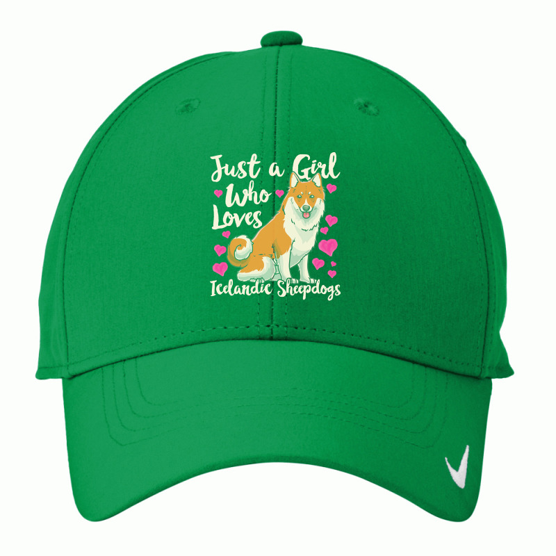 Dog Lover T  Shirt Icelandic Sheepdog Dog Gift Idea T  Shirt Nike Dri-FIT Cap by theodora67935 | Artistshot