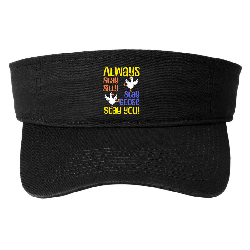 Silly Goose Society Fashion Visor by Charity Aduset | Artistshot