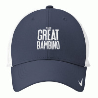 The Great Bambino Baseball Home Run Hitter Tee Shirt Nike Dri-fit Cap | Artistshot