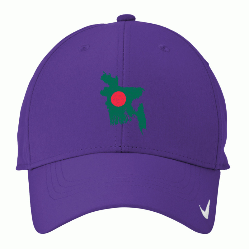 Bangladesh Map Flag Drawing Line Art Nike Dri-fit Cap | Artistshot