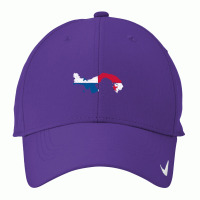 Panama Map Flag Drawing Line Art Nike Dri-fit Cap | Artistshot