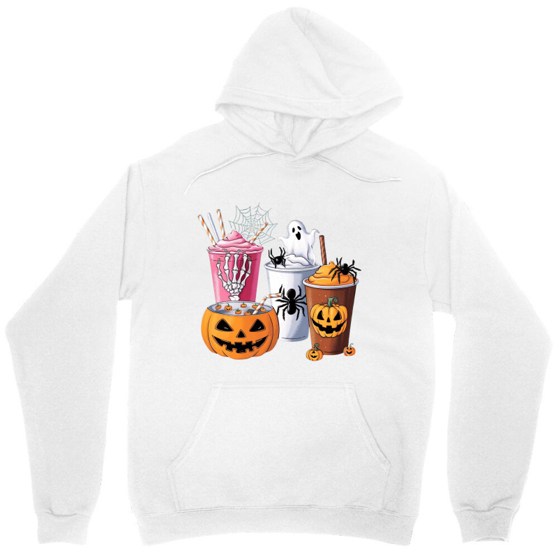 A Pink Drink Topped With A Skeletal Hand,a Unique Unisex Hoodie | Artistshot