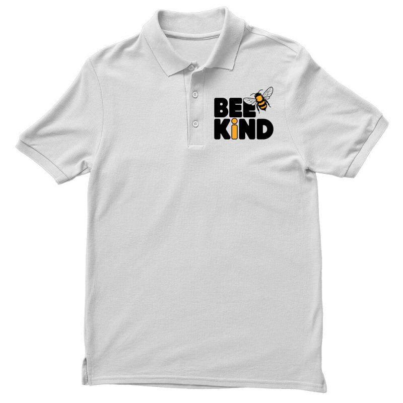 Bee Kind Men's Polo Shirt by Charity Aduset | Artistshot