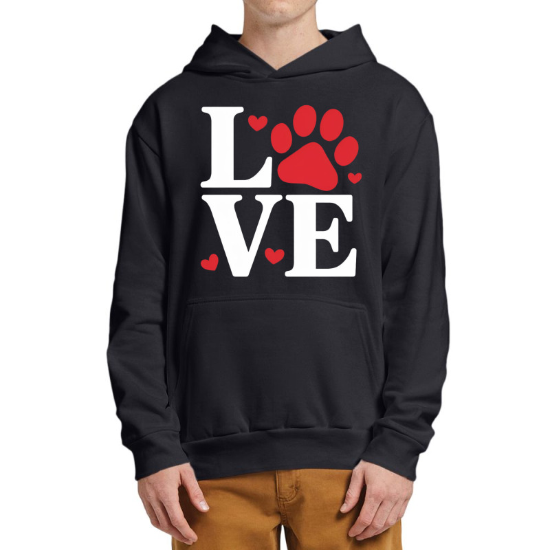 Dogs Love Urban Pullover Hoodie by Charity Aduset | Artistshot