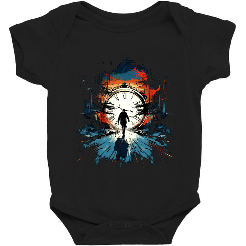 Time Travel Baby Bodysuit by mailson | Artistshot