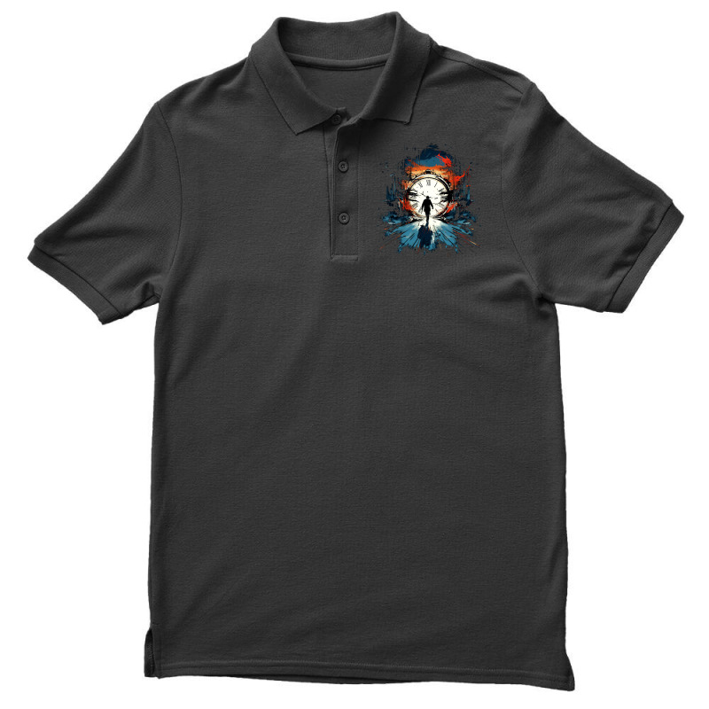 Time Travel Men's Polo Shirt by mailson | Artistshot