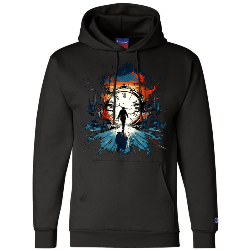 Time Travel Champion Hoodie by mailson | Artistshot