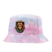 Smart Lion Tie Dyed Bucket Hat | Artistshot