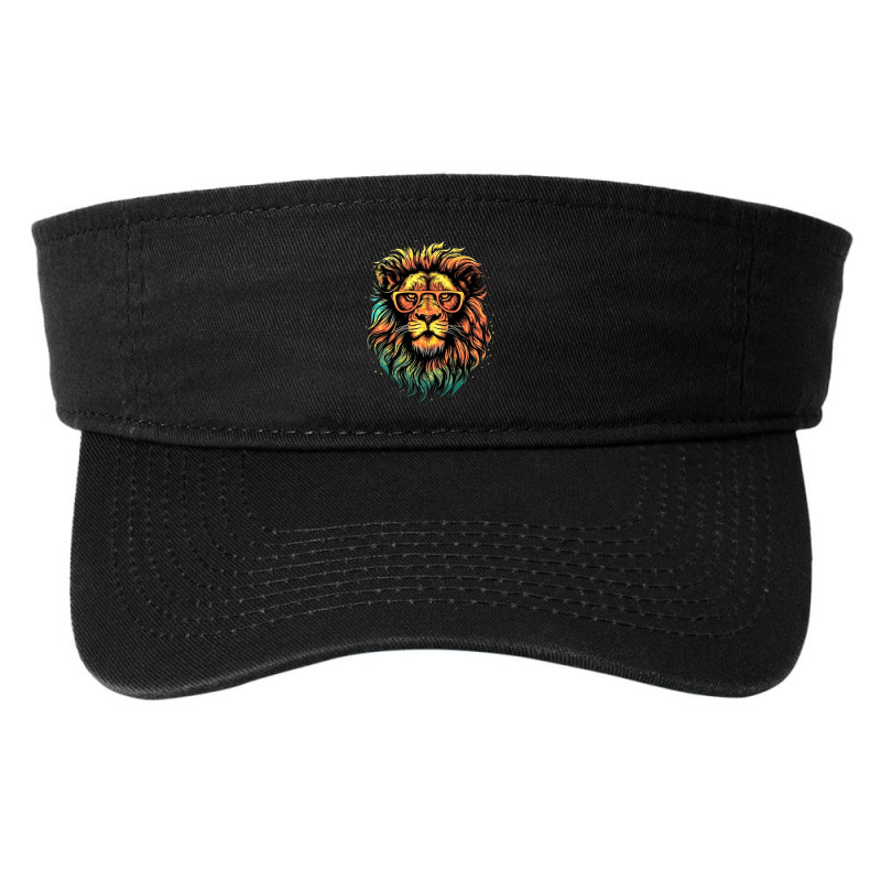 Smart Lion Fashion Visor by mailson | Artistshot