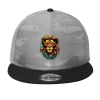 Smart Lion Camo Snapback | Artistshot