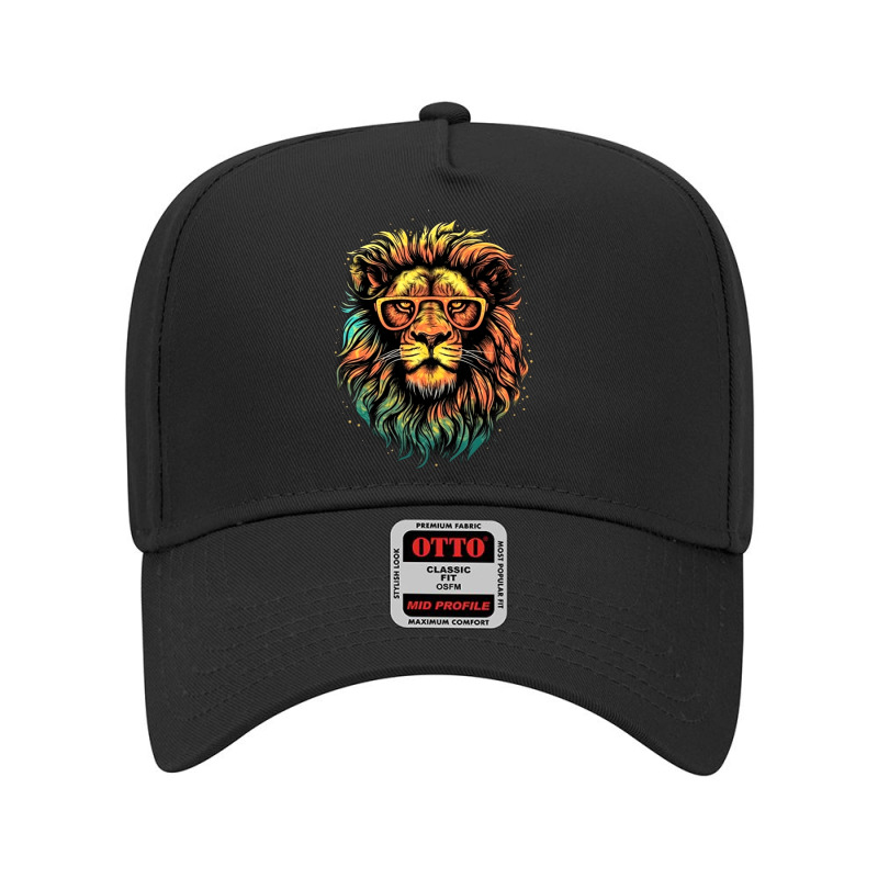 Smart Lion Adjustable Baseball Cap by mailson | Artistshot