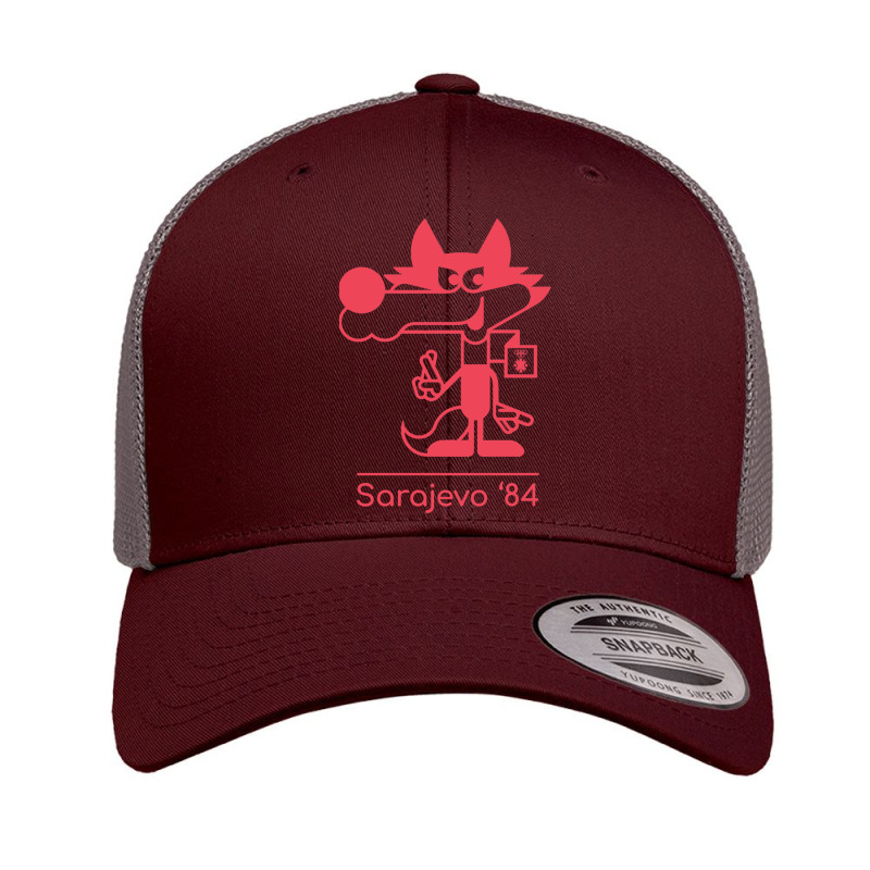 Winter Olympics Sarajevo Retro Trucker Cap | Artistshot