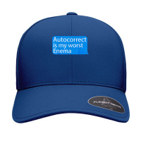 Autocorrect Is My Worst Enema Hilarious T Shirt Seamless Cap | Artistshot