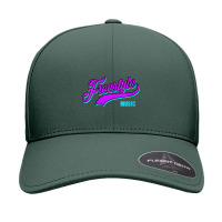 Womens Freestyle Music Retro Script Lettering Love The 80s Gifts Men Seamless Cap | Artistshot