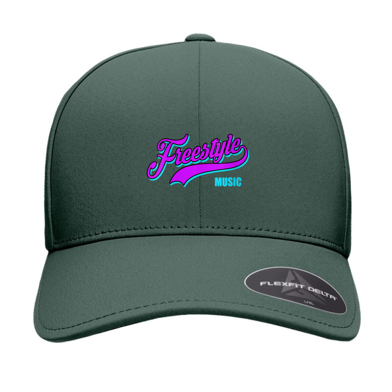 Womens Freestyle Music Retro Script Lettering Love The 80s Gifts Men Seamless Cap by FrederickDesign | Artistshot