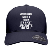 Magnet Fishing Is Not A Hobby Funny Seamless Cap | Artistshot