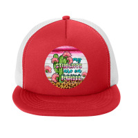 My Students Are On Point Round Earring Foam Snapback Hat | Artistshot