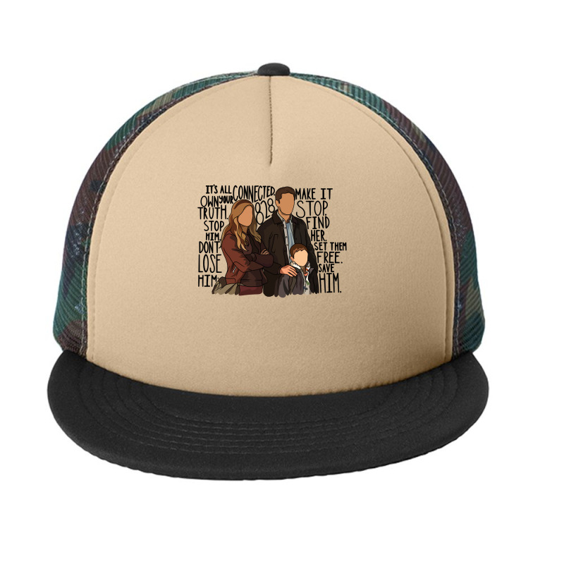 Graphic Vintage  Inspiration Vintage Retro Foam Snapback Hat | Artistshot