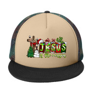 Jesus İs The Reason Foam Snapback Hat | Artistshot