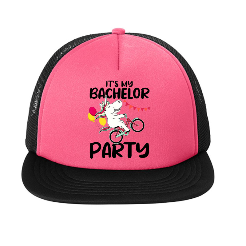 It's My Bachelor Party For Groom Naughty Funny 2 Foam Snapback Hat | Artistshot