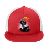 Cartoon Character Agonized Men Women Foam Snapback Hat | Artistshot