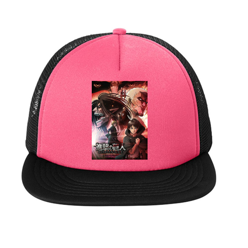 Shingeki No Kyojin Season 4 Foam Snapback Hat | Artistshot