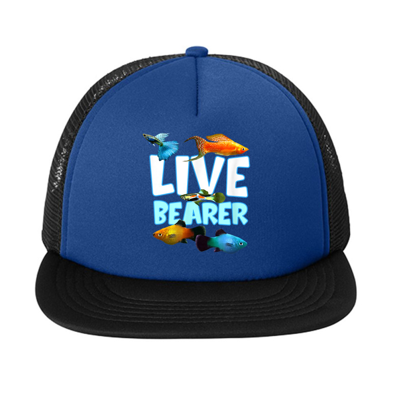 Live Bearer Aquarium Fish Funny Womens Guppies Endlers Fish T Shirt Foam Snapback Hat | Artistshot