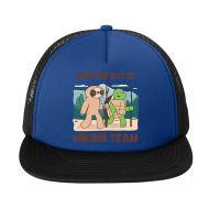 Copper Butte Hiking Team Climbing Expedition Camping Sloth T Shirt Foam Snapback Hat | Artistshot