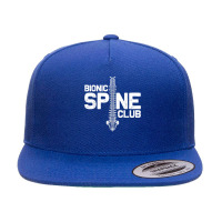 Funny Spine Surgery Gift For Men Women Bionic Spine Club T Shirt 5 Panel Snapback Cap | Artistshot