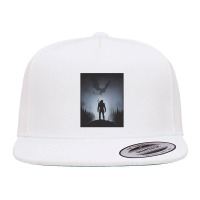 Wolf And Captain Nature 5 Panel Snapback Cap | Artistshot