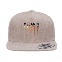 Drippin Melanin 5 Panel Snapback Cap | Artistshot