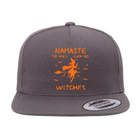 Namaste Witches Broom Gangsta Yoga Halloween Costume Women T Shirt Cop 5 Panel Snapback Cap | Artistshot