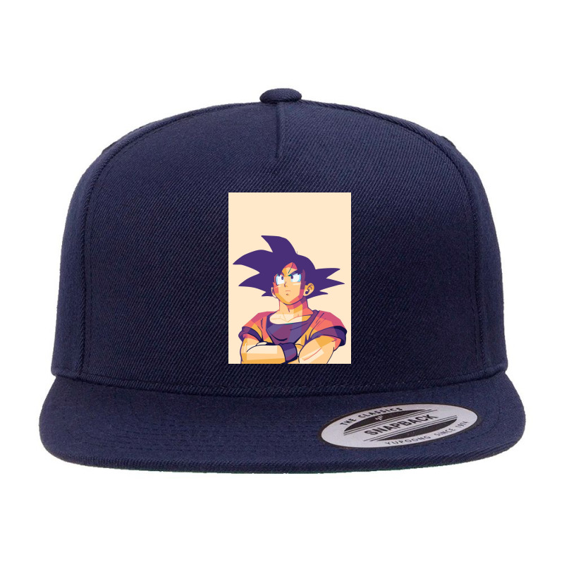 Goku 5 panel snapback cap by dnm | Artistshot