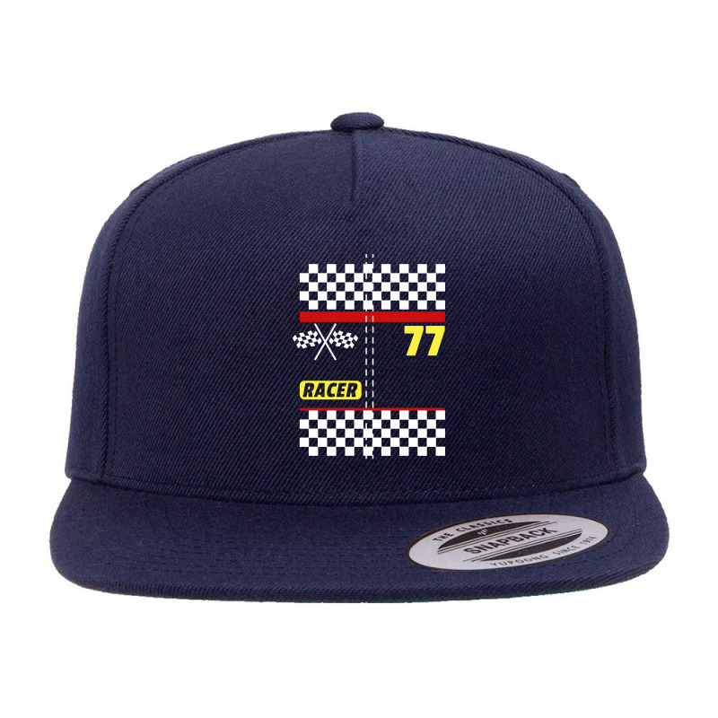 Race Car Driver Costume 5 panel snapback cap by Admiral Art | Artistshot