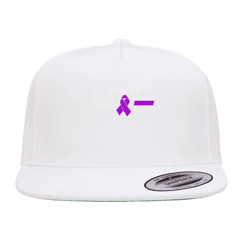 Alzheimers Awareness T  Shirt Fight Flag American Alzheimers Awareness 5 panel snapback cap by thaddeuscassin860 | Artistshot