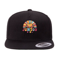 Juntos Podemos Spanish Teacher Bilingual Teacher Maestra T Shirt 5 Panel Snapback Cap | Artistshot