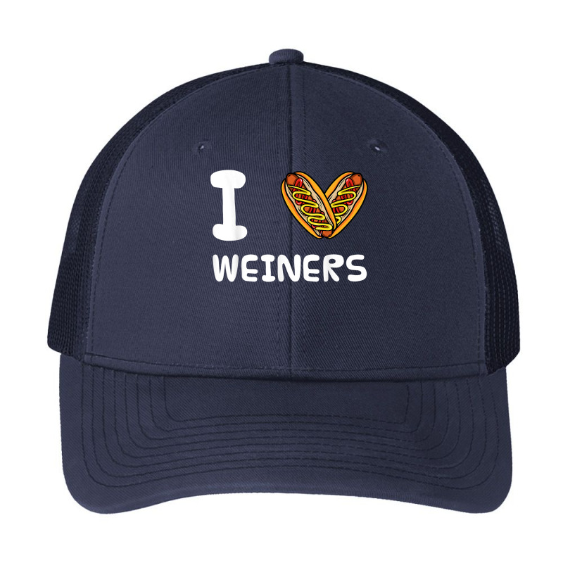 I Love Weiners Hotdogs Frankfurter Wiener Frank Sausage Bun T Shirt Pa Trucker Cap by alaizws | Artistshot