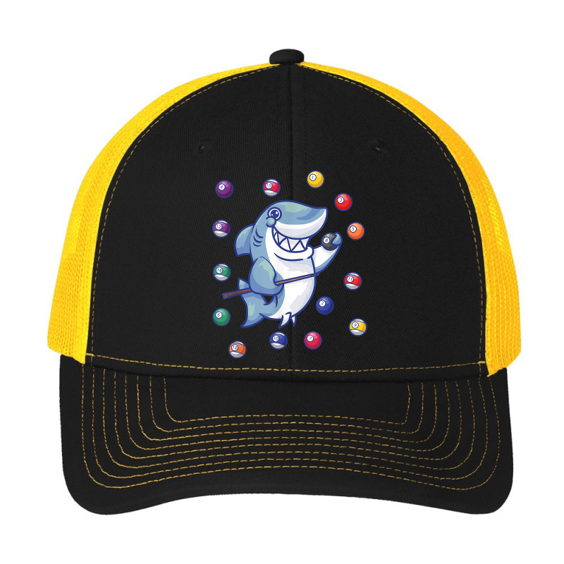 Funny Shark With Pool Balls I Children Shark Billiards T Shirt Pa Trucker Cap | Artistshot