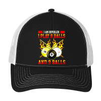 I'm Bipooler I Play 8   9 Balls Funny Billiards Game T Shirt Pa Trucker Cap | Artistshot