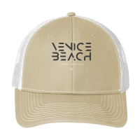 Venice Beach Santa Monica California Ca Tonal Type Sweatshirt Pa Trucker Cap | Artistshot