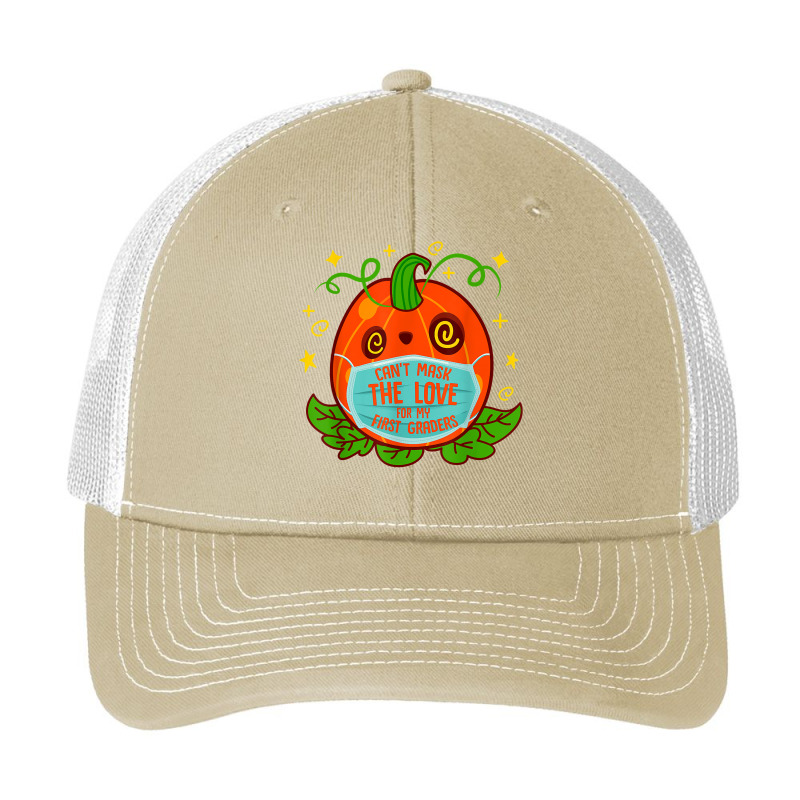 Can't Mask The Love For My 1st Grade Teacher Halloween Costu T Shirt Pa Trucker Cap | Artistshot