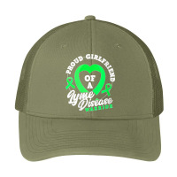 Womens Proud Girlfriend Of A Lyme Disease Warrior Boyfriend V Neck Pa Trucker Cap | Artistshot