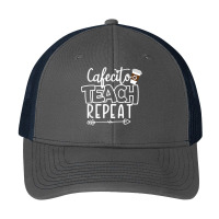 Cafecito Teach Repeat Bilingual Spanish Teacher Bilingue T Shirt Pa Trucker Cap | Artistshot